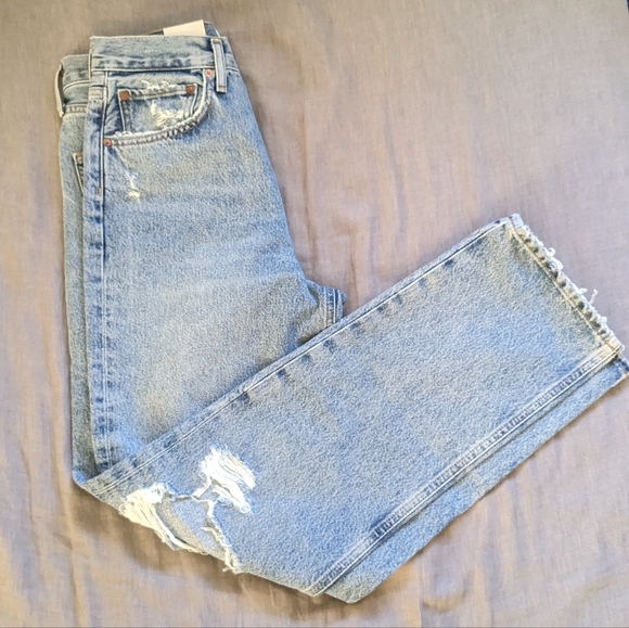 Agolde Denim - Agolde 90s Pinch Waist Jeans in Wander